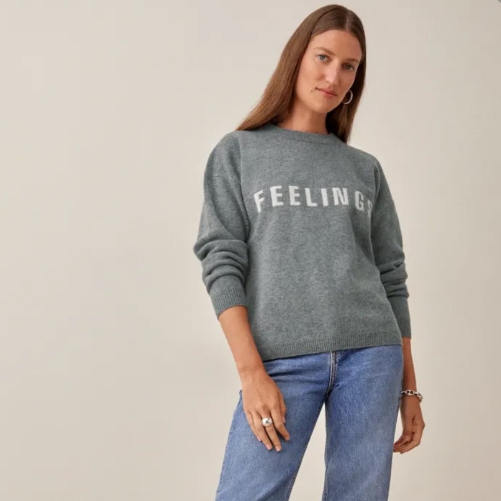 REFORMATION Feelings Regenerative Wool Sweater